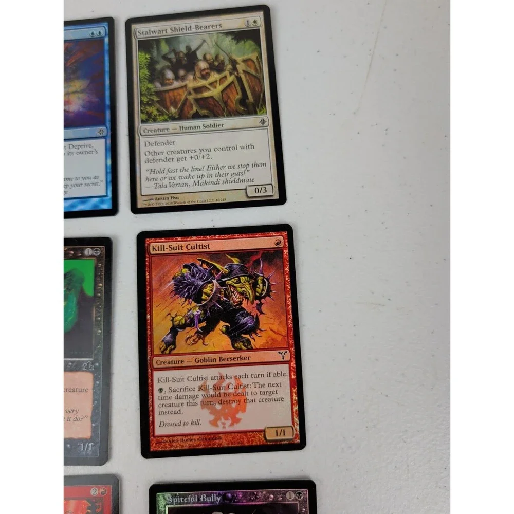 Magic: The Gathering MTG Foil Card Lot 17 Cards Mixed Sets Zendikar M10 Invasion